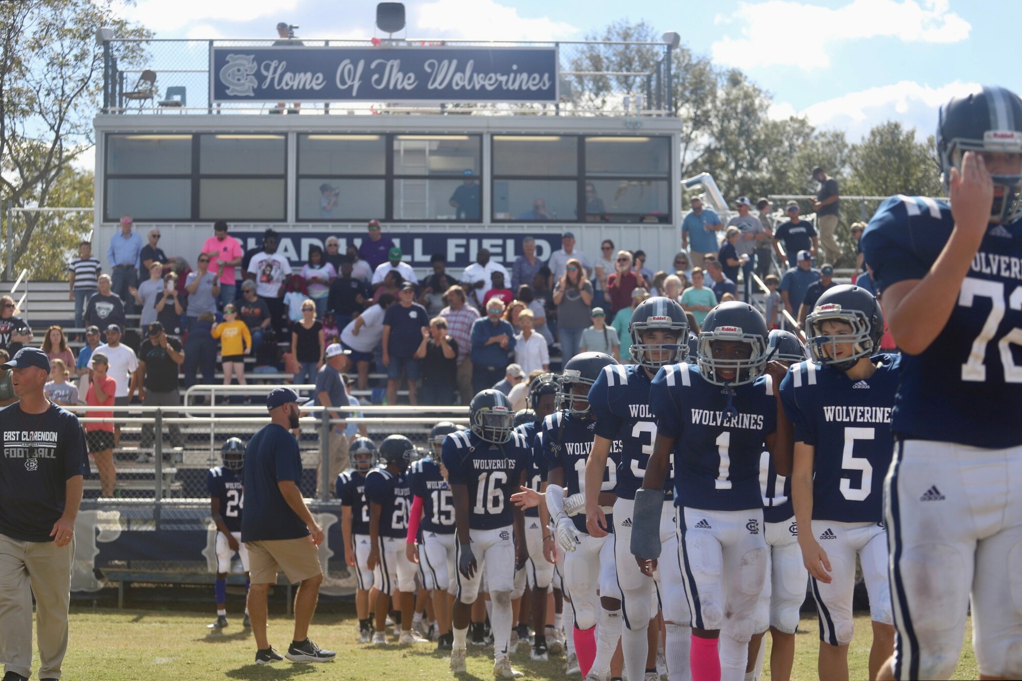 PHOTOS: East Clarendon Football B-Team Hosts Big South Championships ...